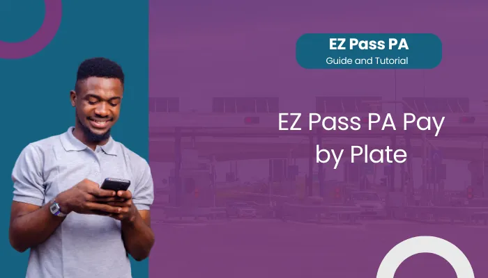 EZ Pass PA Pay by Plate